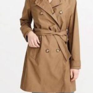 Abercrombie tan coat